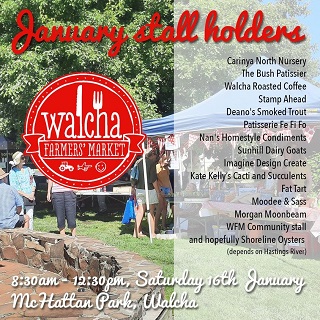 Walcha Farmers Market flyer