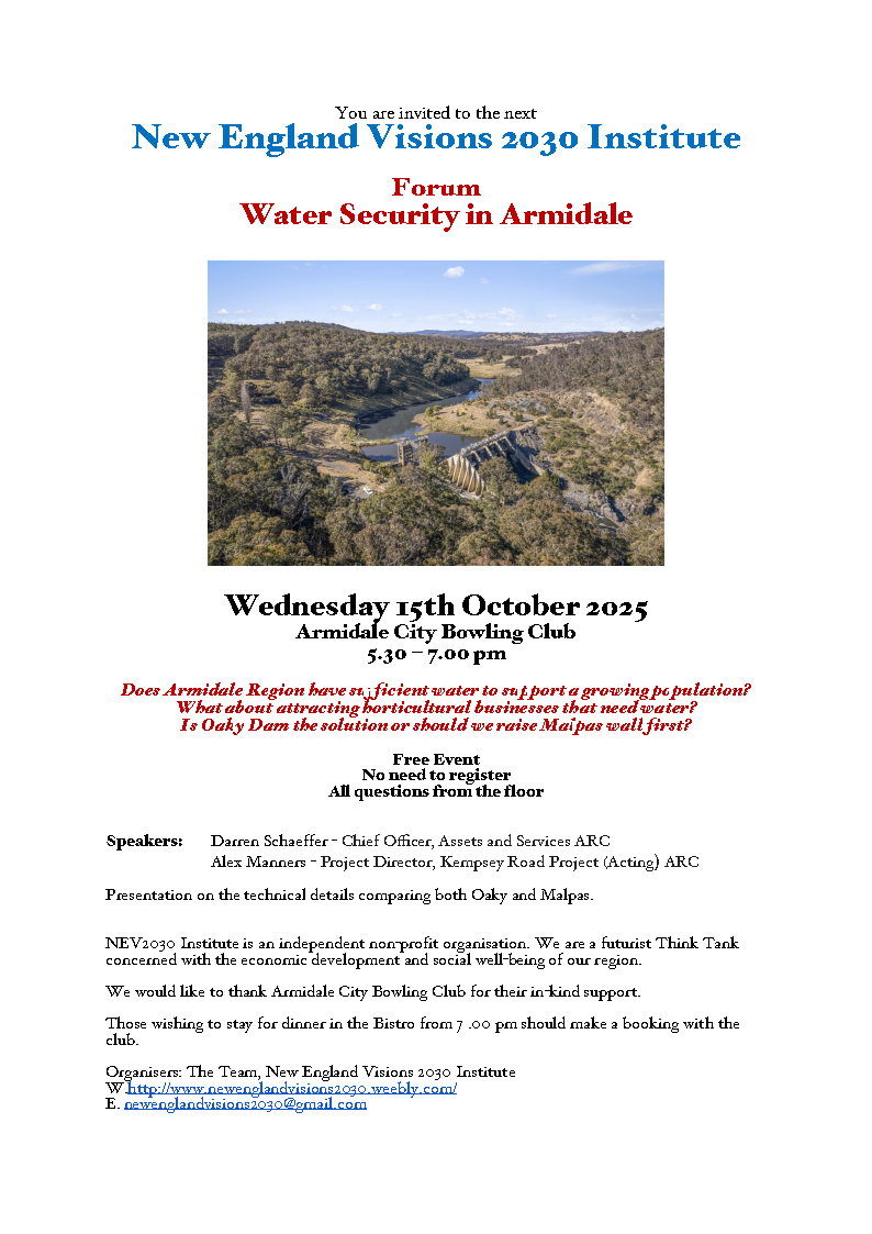 Water Security Invitation