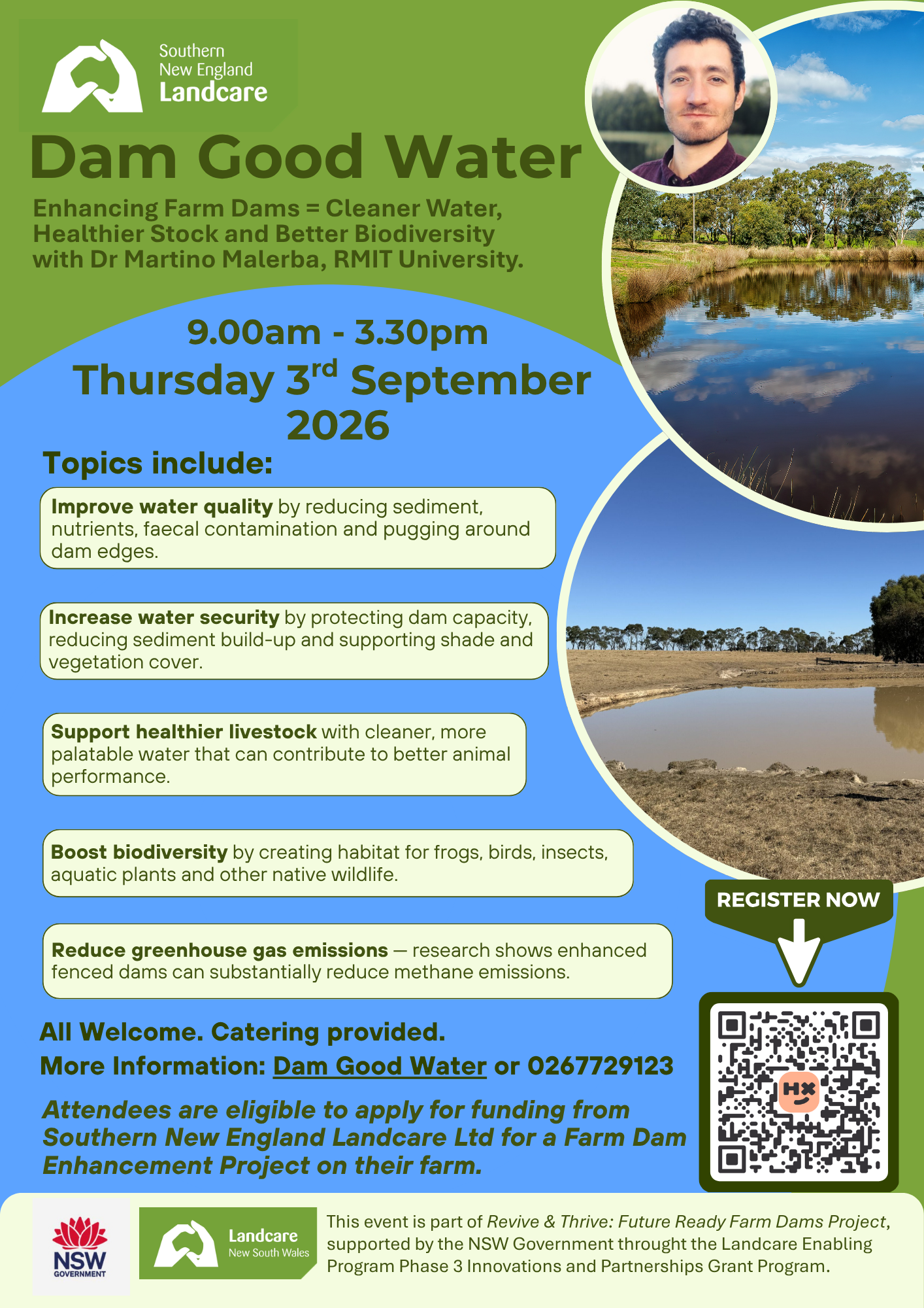 Dam Good Water Enhancing Farm Dams
