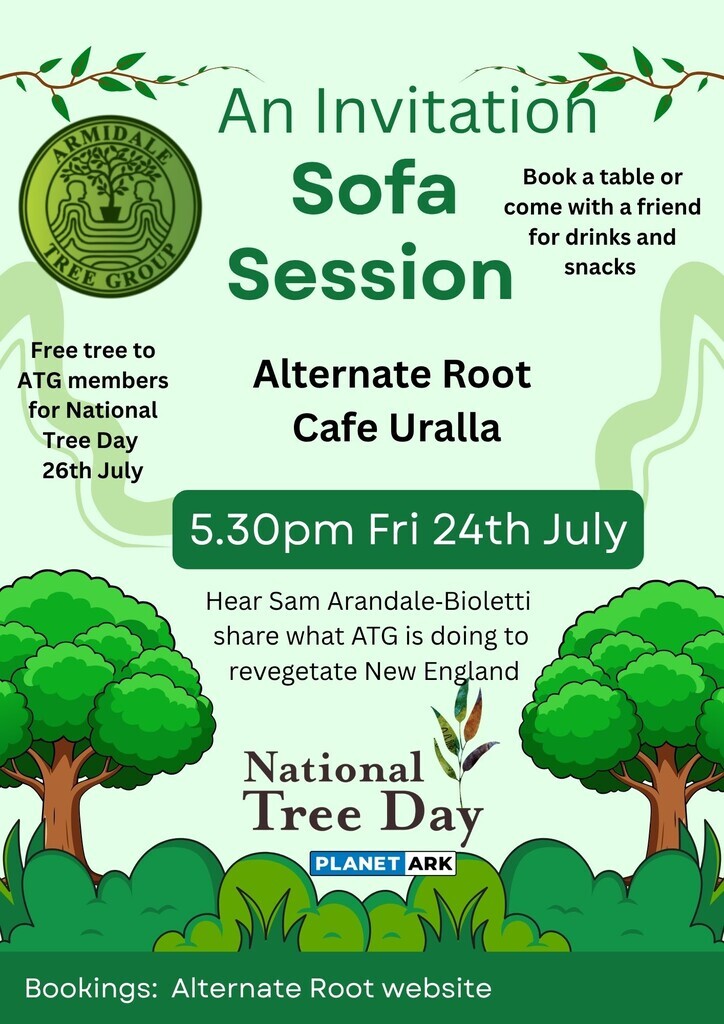 Sofa Session National Tree Day
