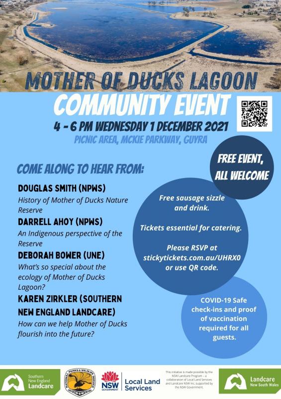 Mother of Ducks Lagoon Community Event