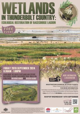 Wetlands in Thunderbolt Country: Ecological Restoration of Racecourse Lagoon